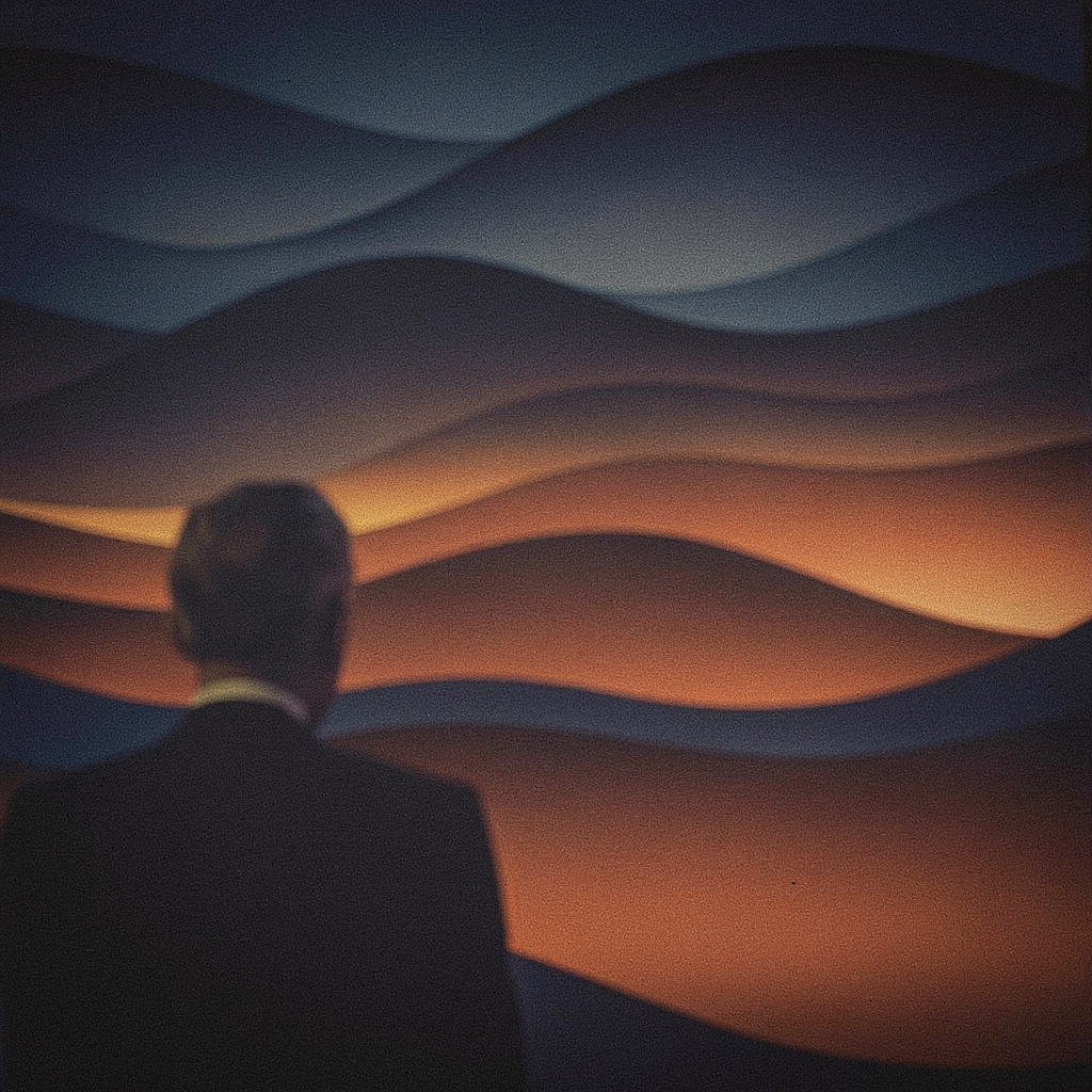 Atmospheric abstract reference image for moodboard